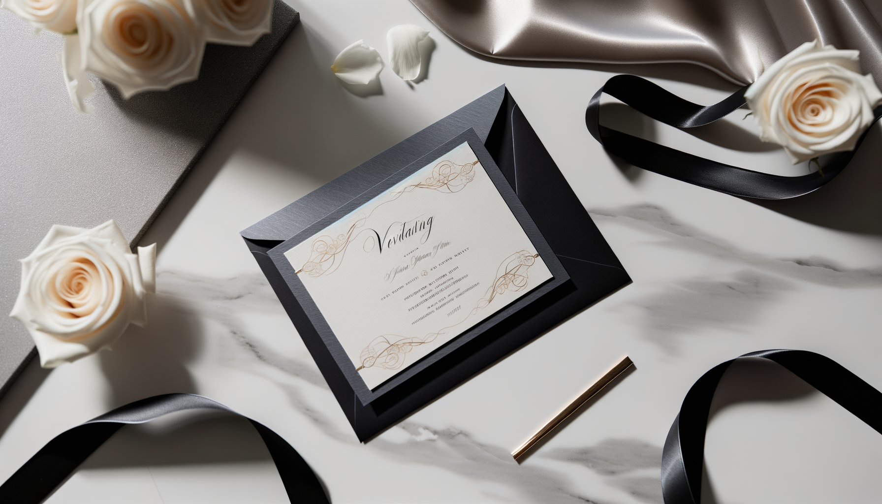 30+ Black Tie Wedding Invitation Wording Ideas You'll LOVE